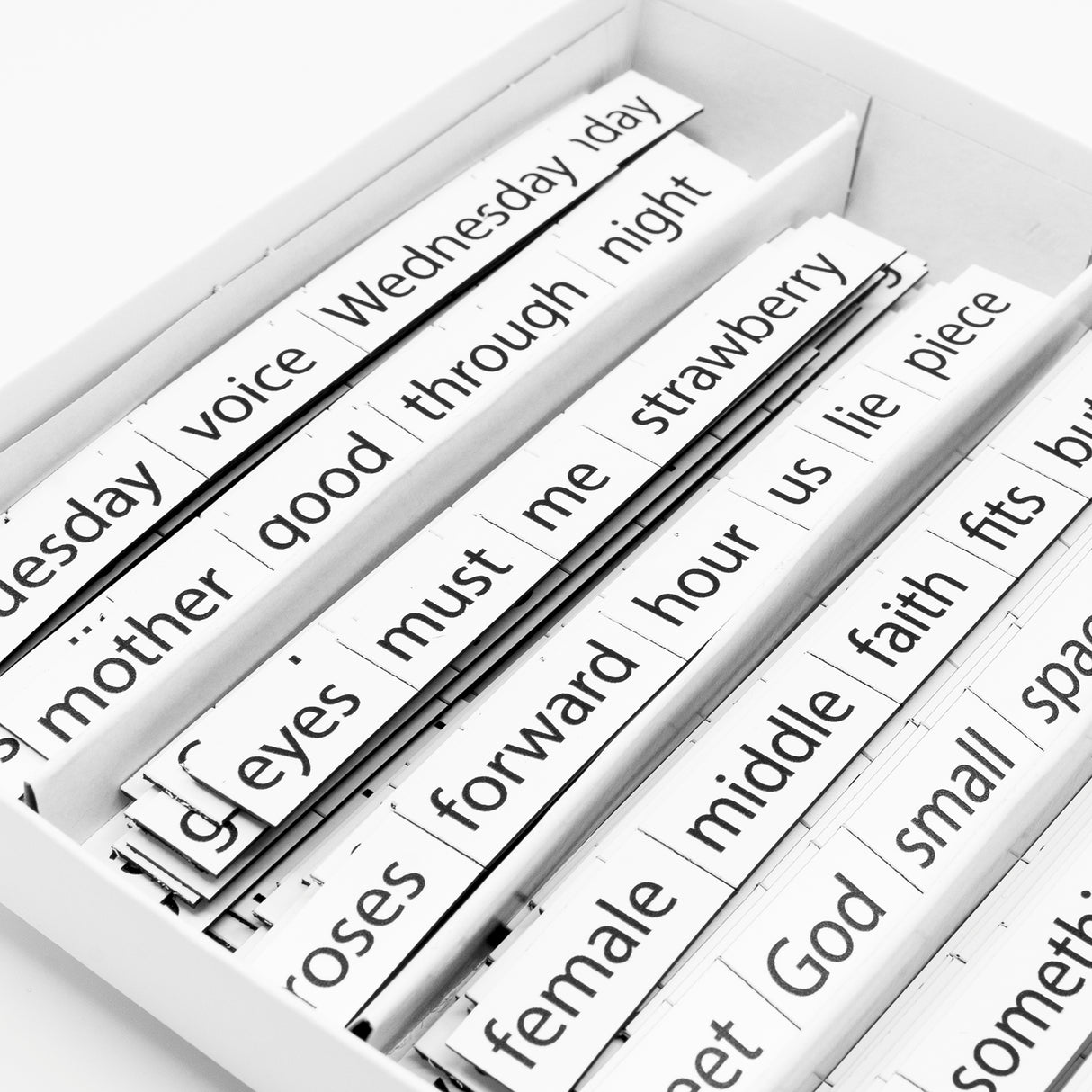 MagnetPoet XL engelsk - Fridge Poetry (+600 magneter)