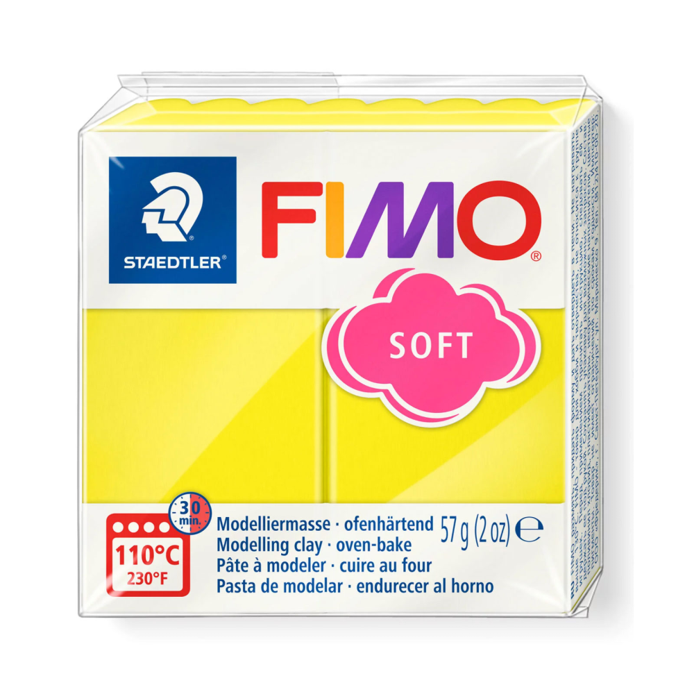 FIMO Soft - citrongul (57 g.)