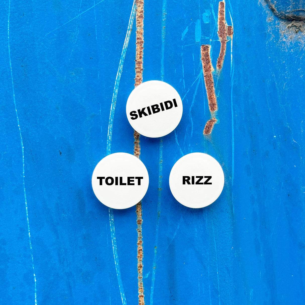 Meme Magneter, 3-pak - SKIBIDI TOILET RIZZ